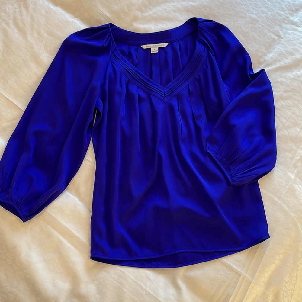 Diane von Furstenberg silk top